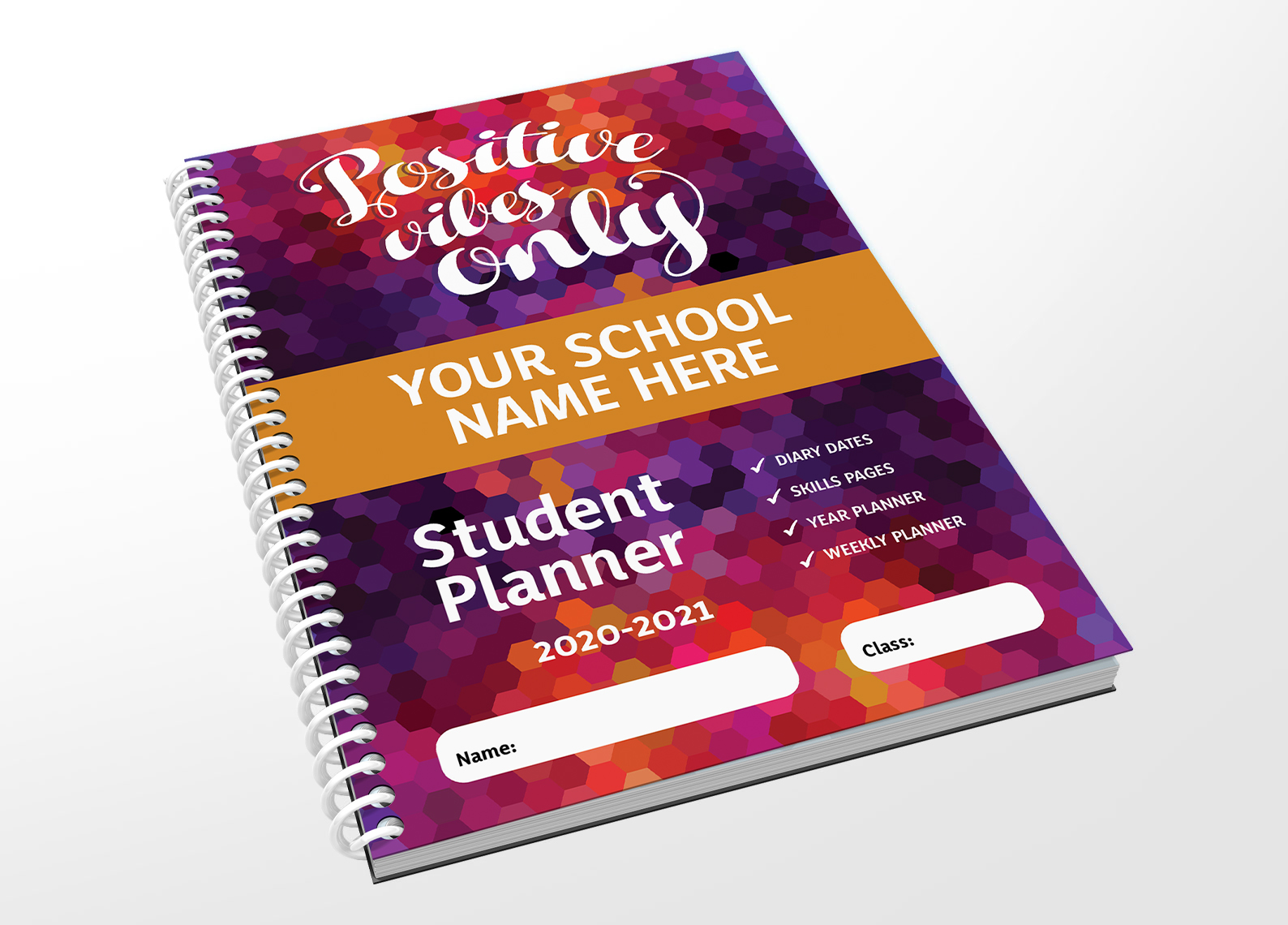 Positive Vibes Planner