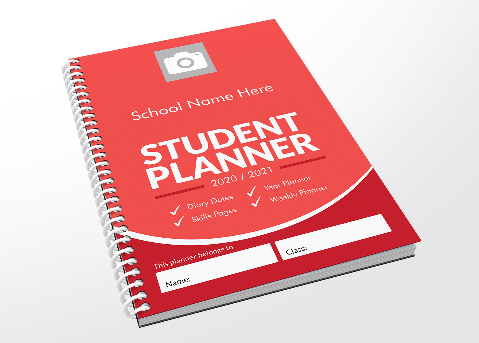 Red Planner