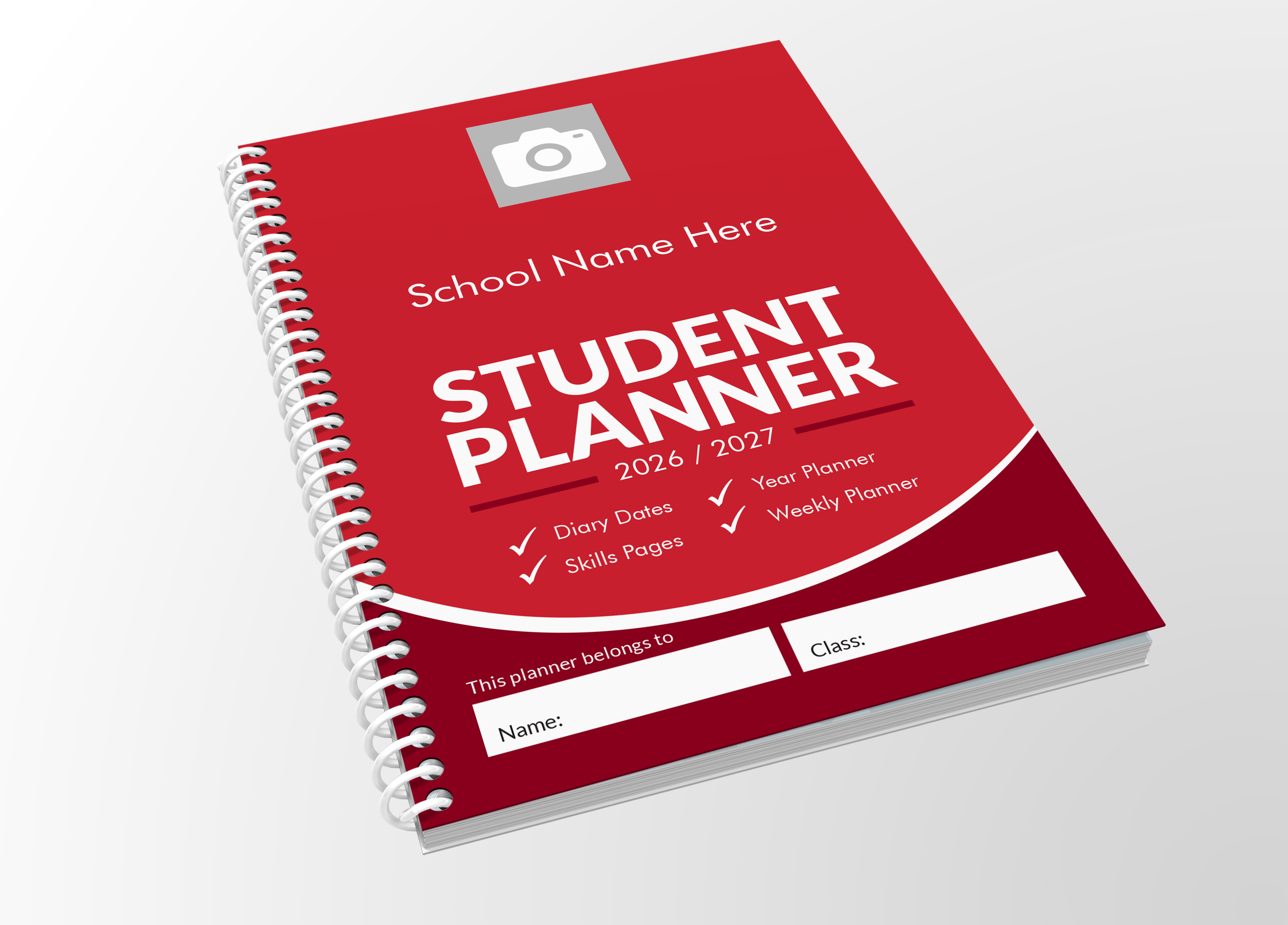 Red Planner